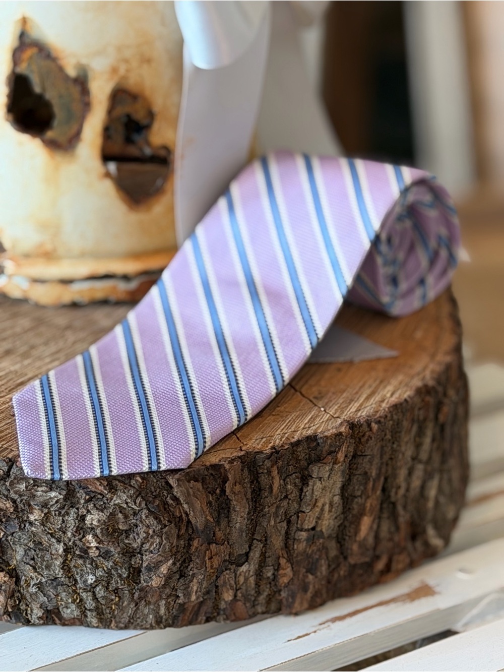 Brooks Brothers Makers and Merchants Men’s Tie. Striped | Luxury | Designer